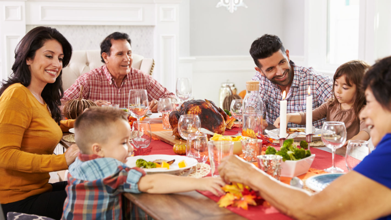Homestead Thanksgiving main meal