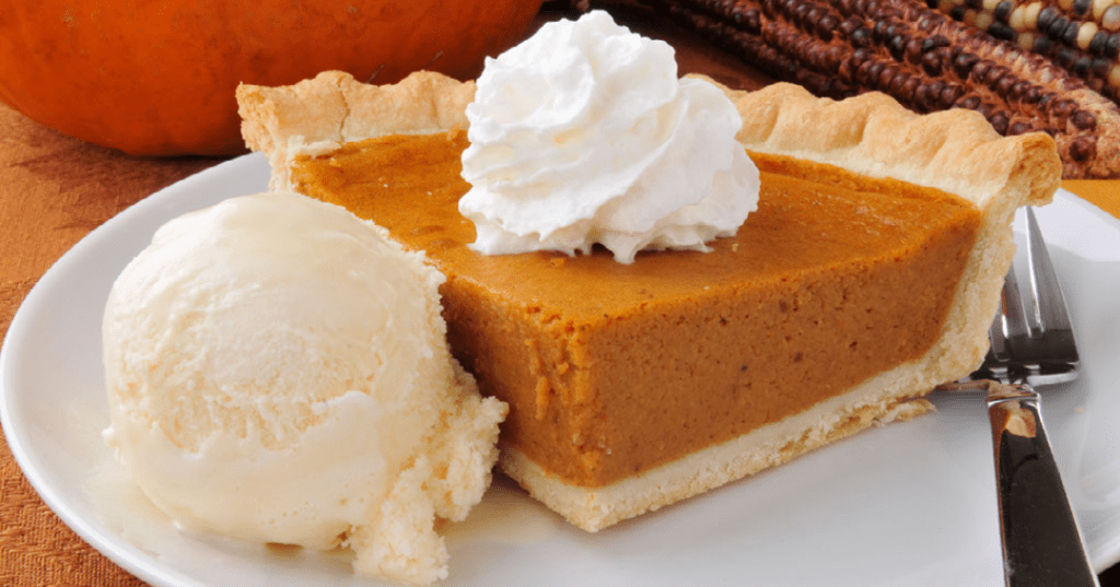 homestead Thanksgiving pumpkin pie